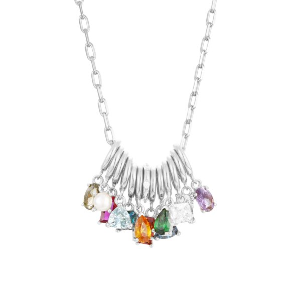 Gold Trip April Birthstone Necklace