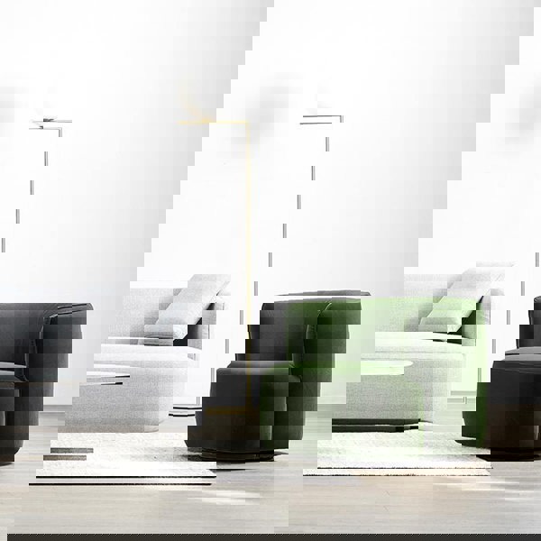 Ritz Armchair, Green Velvet-Weilai Concept-Weilai Concept