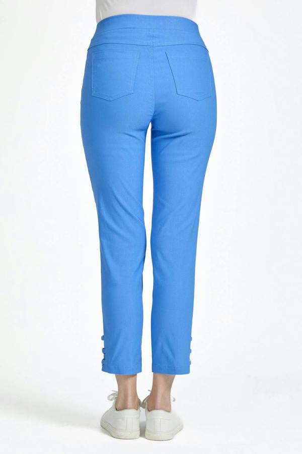 Mudflower Eyelet Detailed Bengaline Stretch Trousers