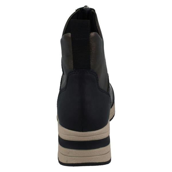 Rieker Ladies Rieker Casual Wedge Ankle Boots N9381
