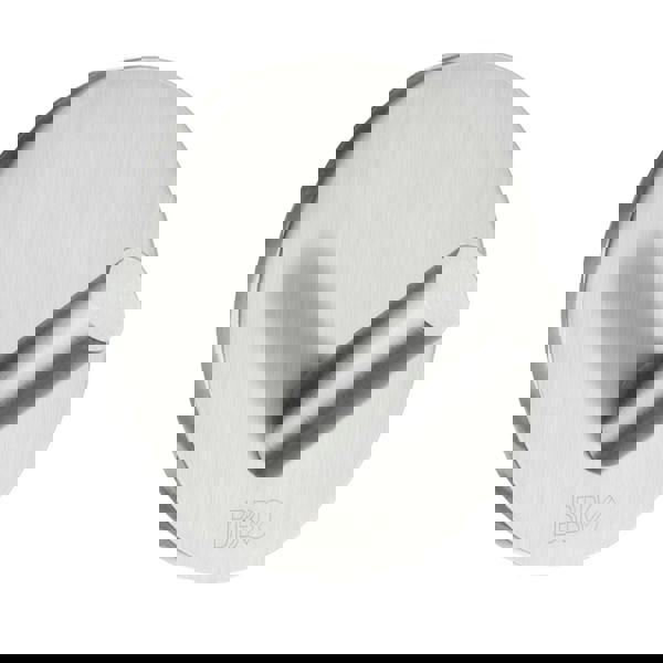 Brushed stainless steel single towel hook