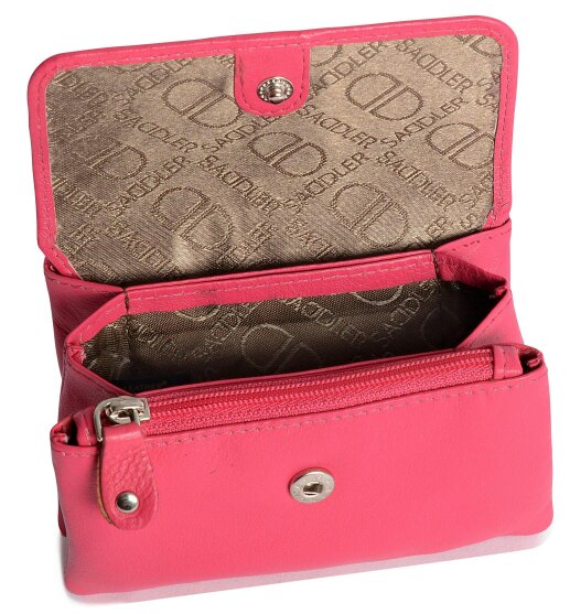 SADDLER Spacious Leather Purse "Lily" – Handmade by Saddler | RFID Protected & Gift Boxed | Triple Gusset Design for Cards, Coins & Keys