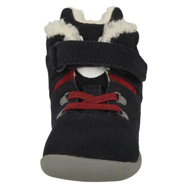 Clarks Childrens Clarks Fox Detailed Ankle Boots Roamer Snug T