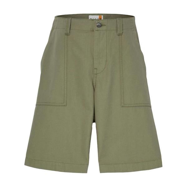 Timberland Mens Canvas Cargo Shorts - Earth - 