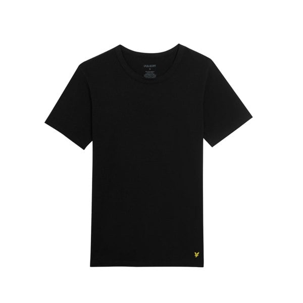 Lyle & Scott Mens Basic T-Shirt (Pack of 3) - Jet Black