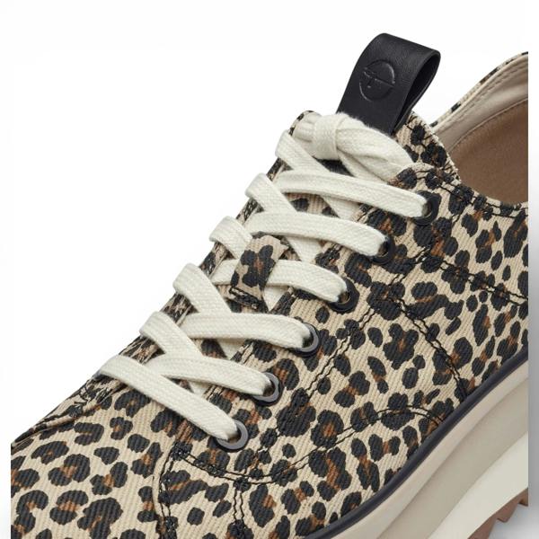 Tamaris Women's Platform Brown Beige Sneakers