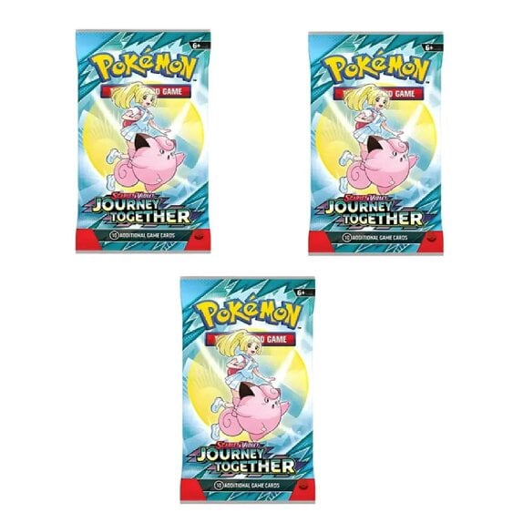 Pokemon Trading Card Game Scarlet & Violet 9 Journey Together Booster - English - 3 Pack