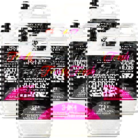 ProKleen Pro-Kleen Interior Valeting Car Upholstery Carpet Cleaner Shampoo Removes Dirt, Grime and Stains Fruity Fresh Fragrance (20L)