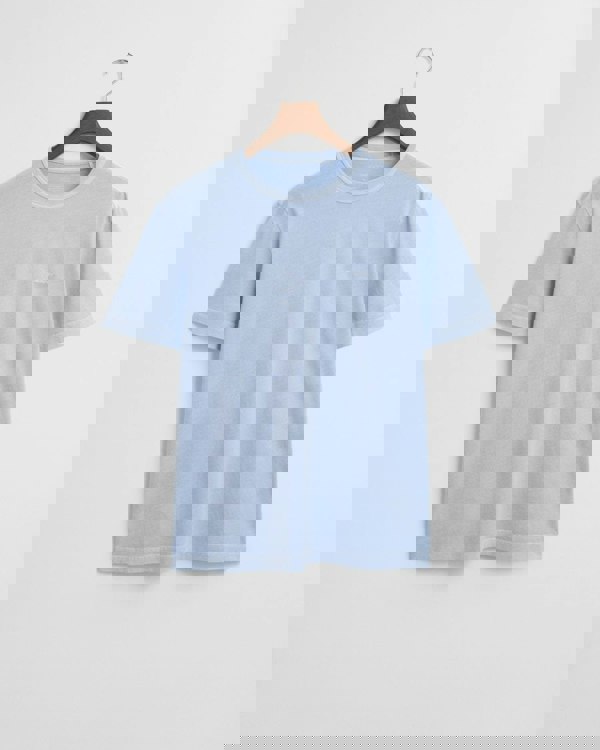 Gant Mens Short Sleeve Sunfaded T-Shirt - 457 Fresh Blue