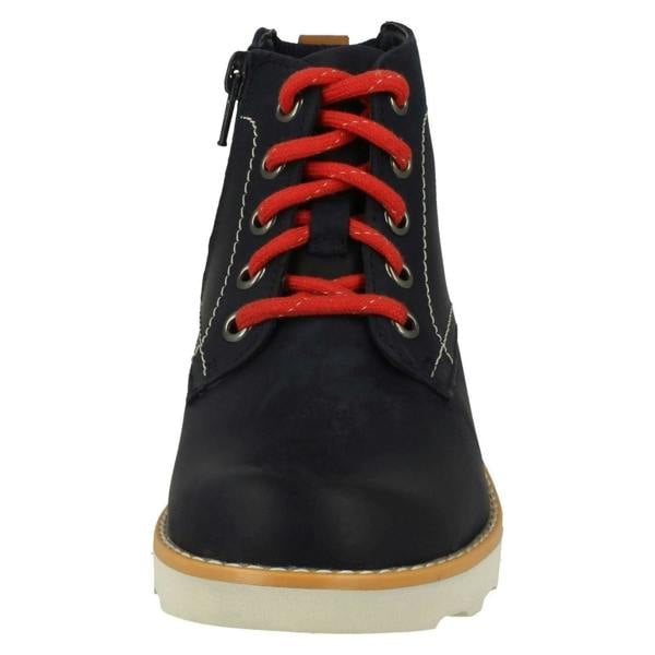 Clarks Boys Clarks Lace Up Detailed Boots Crown Hike K