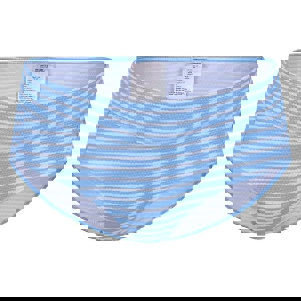 Regatta Womens/Ladies Paloma Striped Swim Briefs - Blue/White