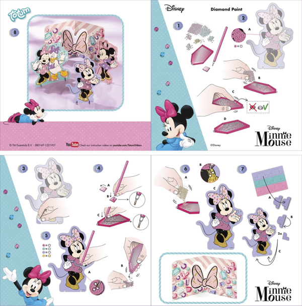Totum Minnie Mouse Diamond Painting