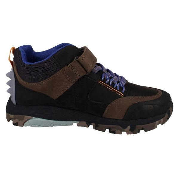 Clarks Boys Clarks PlayPrints 'Rex' Ankle Boots Steggy 2 Glow