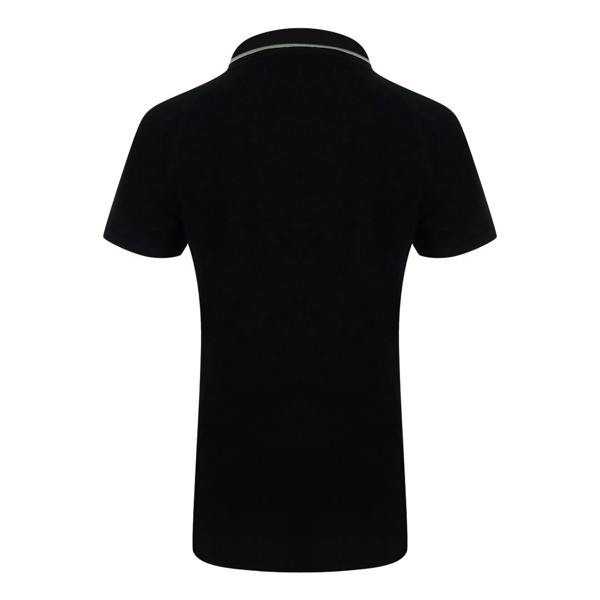 Moschino Love Moschino Signature Logo Black Polo Shirt