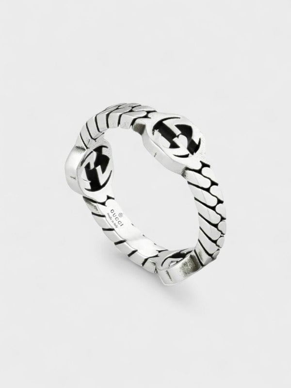 Gucci Interlocked G Ring in 925 Sterling Silver