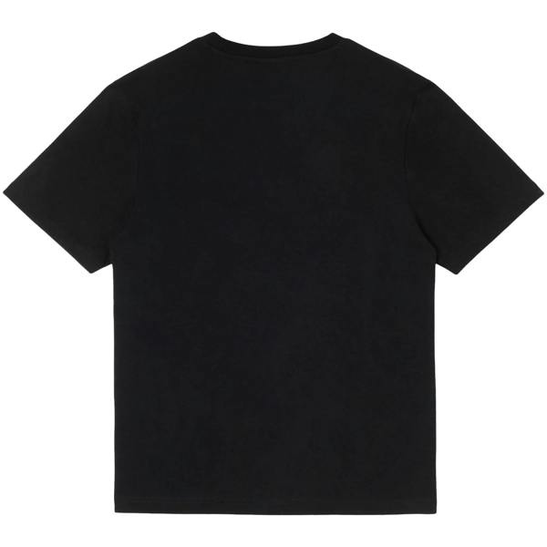 Rear view of Stan Ray Patch Pocket T-Shirt for Men in Black