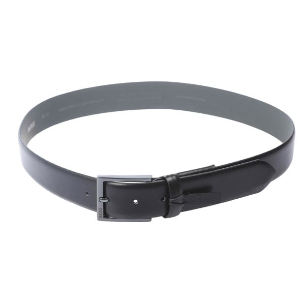 Boss Unisex Adult Barn Leather Stretch Waist Belt - Black