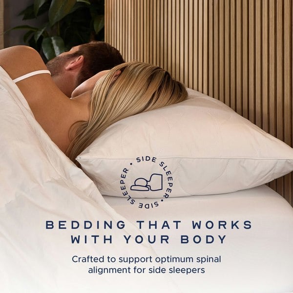 Snuggledown Luxury Cotton Quilted Firm Support Pillow