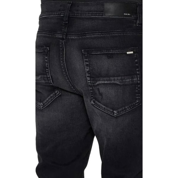 Amiri Boucle MX1 Aged Jeans - Black 