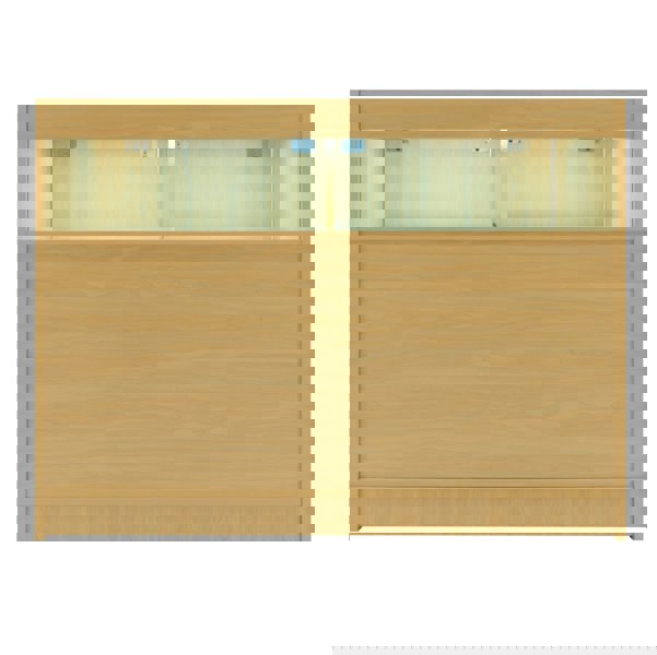 Monstershop Theseus LED Shop Counter Set LM60 & 2 x B1200 - Maple