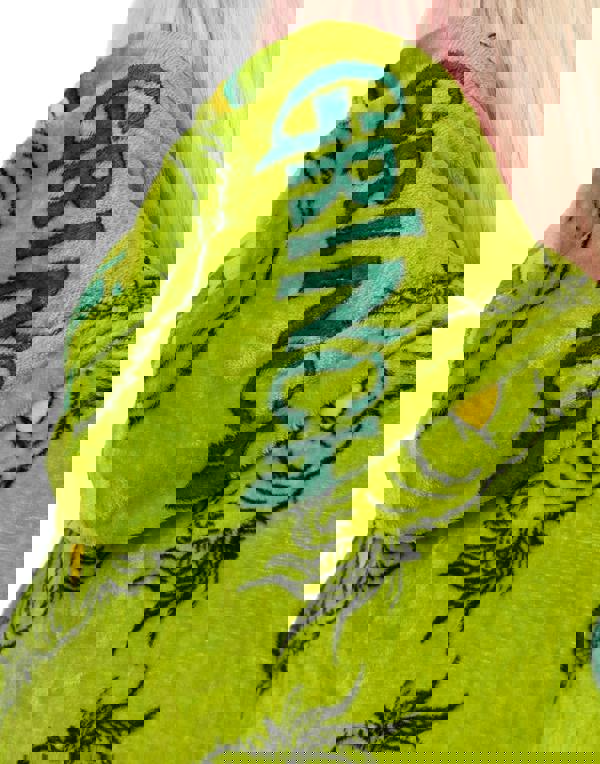 The Grinch Unisex Green All Over Print Blanket Hoodie [dis] [dis]