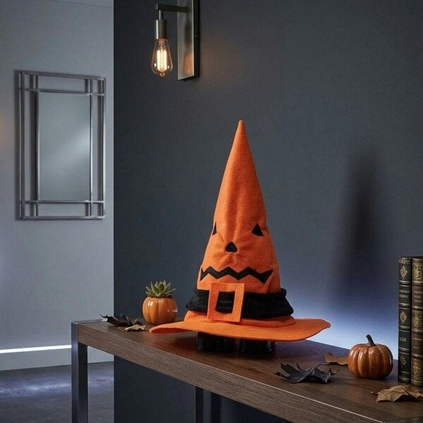 Garden Greatness Scary Moving Halloween Animated Witch Hat