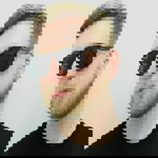 Hugo Boss Sunglasses 0921/S 807 IR Black Grey Blue