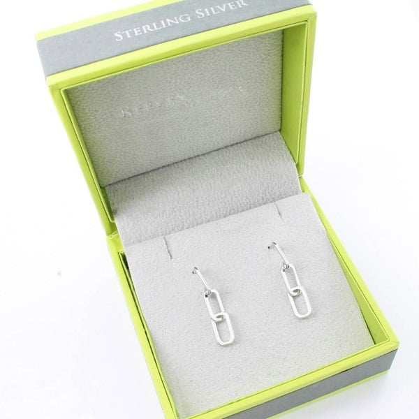 Chain Link Drop Earrings - Reeves & Reeves