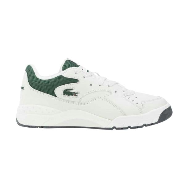 Lacoste Mens 96 Leather Flat Trainers - Off White - 