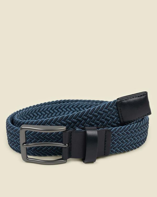 Larsson & Co Berguv - 2-Tone Woven Stretch Belt