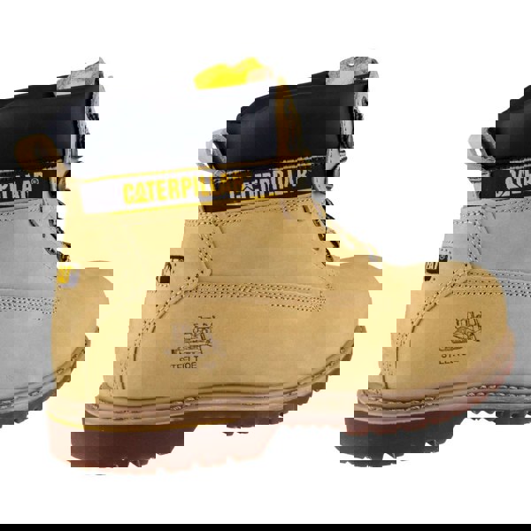 Caterpillar Holton S3 Safety Mens Boots - Honey