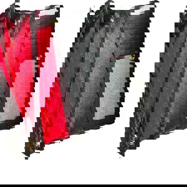 Love EMVY Leather Bee Gift Set – Genuine Leather Matinee Purse and Red Bee Keyring