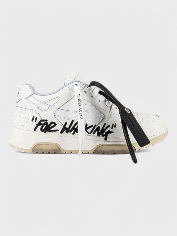 Off - White Out Of Office Low "For Walking" White Black - Supplied FashionOff - White