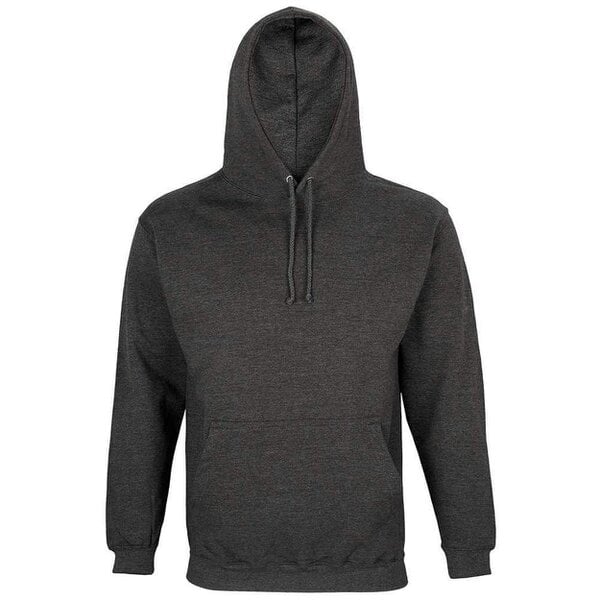 SOLS Unisex Adult Condor Marl Hoodie - Charcoal Marl