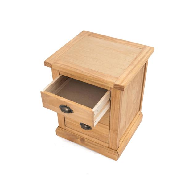 Cabinet Bits Lucca 3 Drawer Bedside Table