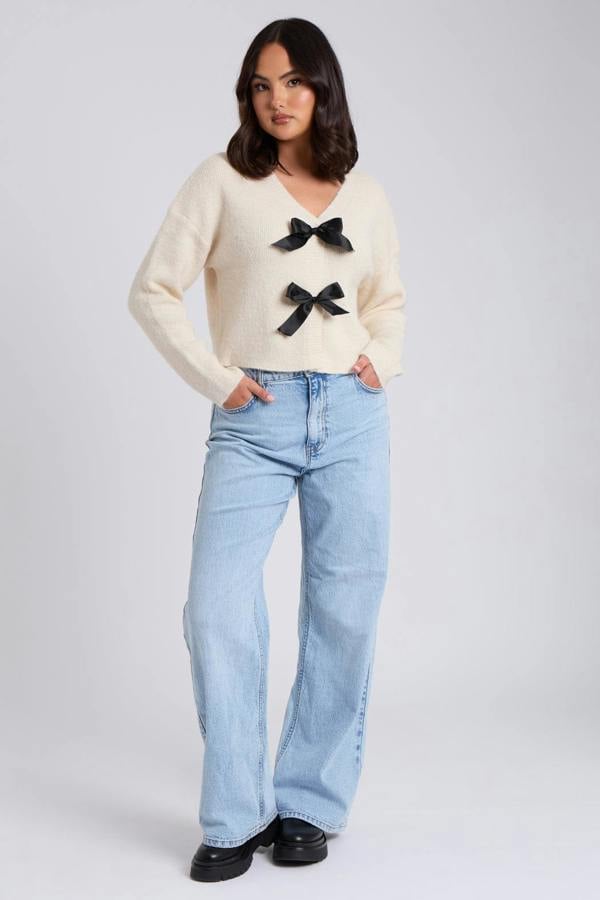 Urban Bliss Bow Front Cardigan