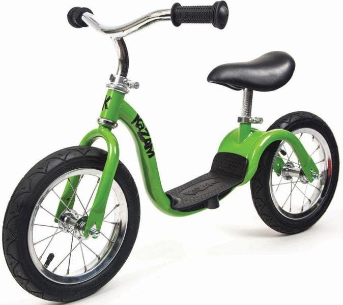Kazam 14in Kids Lightweight Training Balance Bike - Green