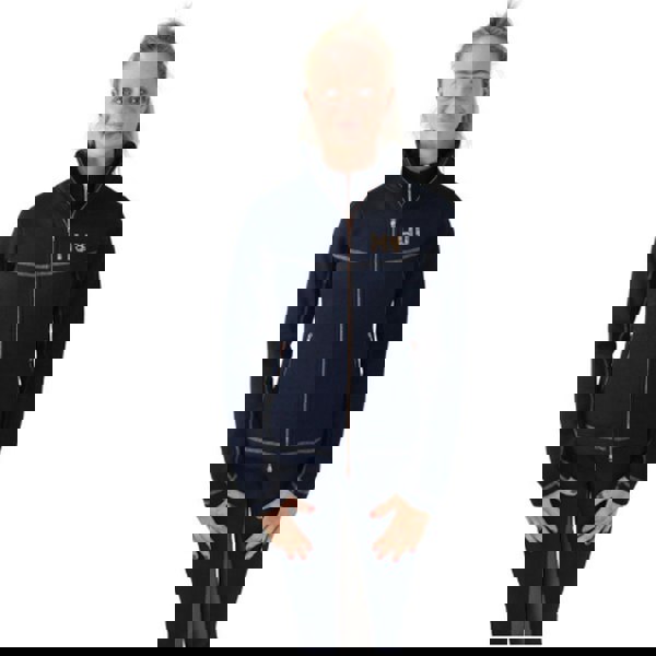 HyFASHION Womens Kensington Jacket - Navy/Taupe/Rose Gold