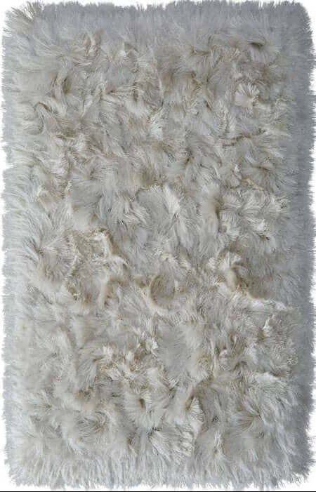 The Rugs Glamour Deluxe Shaggy Rug |Luxurious Shimmer Effect
