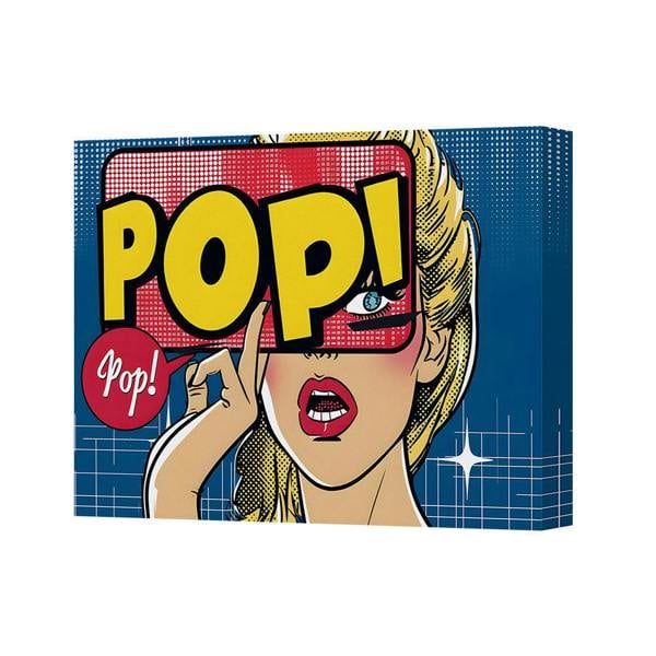 Benjamin Tate Design Pop Art Canvas Wall Art Portrait Contemporary Home Decor
