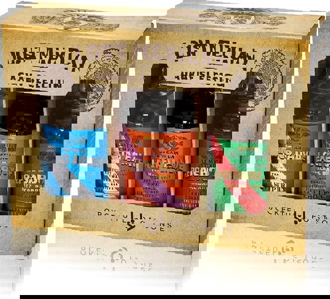 Pocketful of Stones | Lost Mexican Mezcal Barrel | 3 x 5cl Miniatures