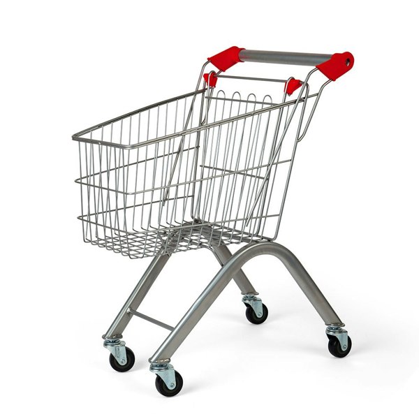 Bigjigs Toys Metal Shopping Trolley