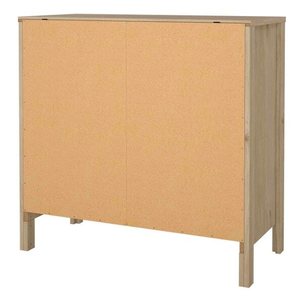 Wyld Haus Wildberry Natural Oak Wood Chest 3 Drawers