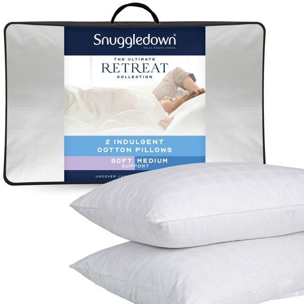 Snuggledown Indulgent Cotton Soft Support Pillow