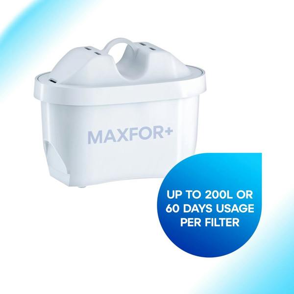 AQUAPHOR  Amethyst 2.8 Litre Water Filter Jug in White with 3 x Maxfor+ filter