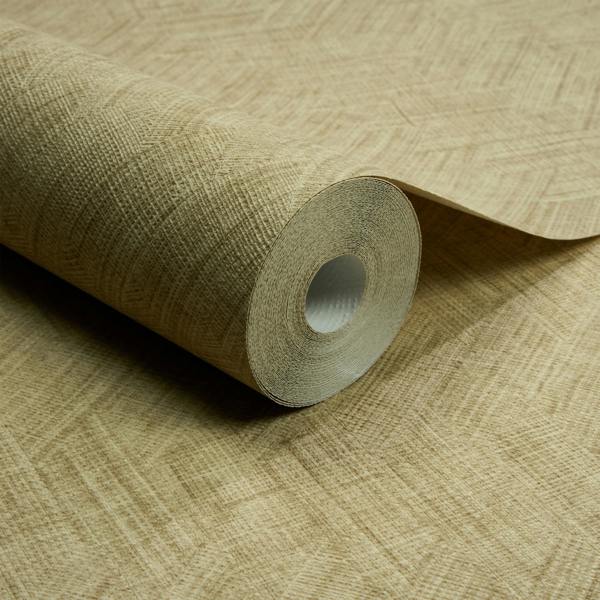 Grandeco Yuno Geometric Fabric Diamond Weave Textured Wallpaper, Sage Green