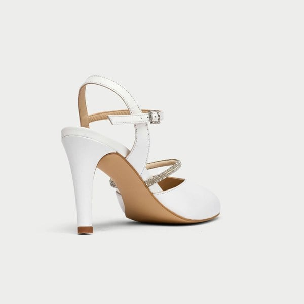 Calla Sienna Shoes  - White Leather