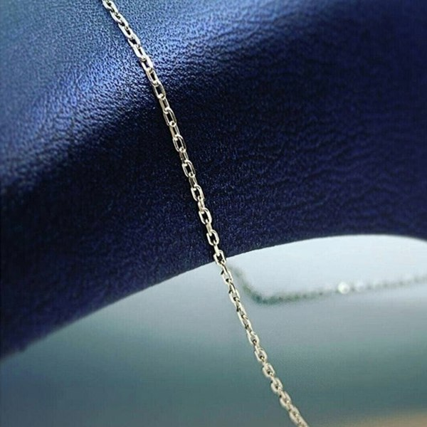 Spero Curb Basic Sterling Silver Chain Necklace