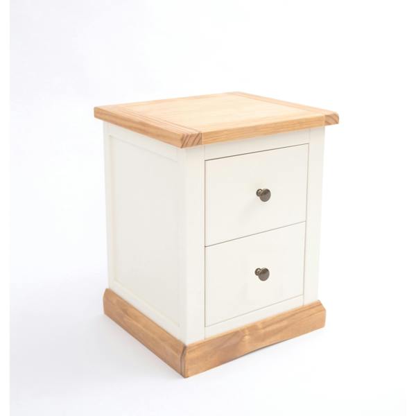 Cabinet Bits Trevi 2 Drawer Bedside Table