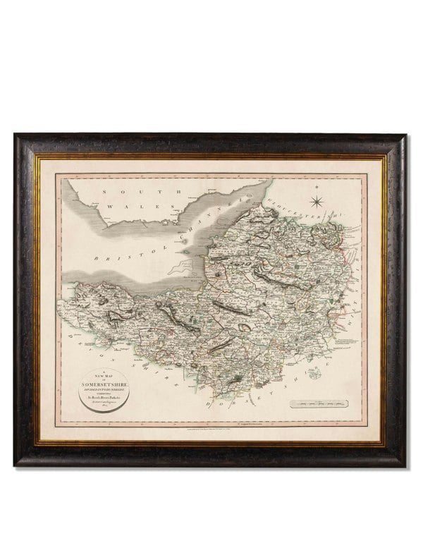 Exceptional Art c.1806 County Maps of England